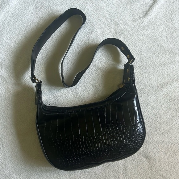 Black Snake Print Purse - Picture 2 of 3